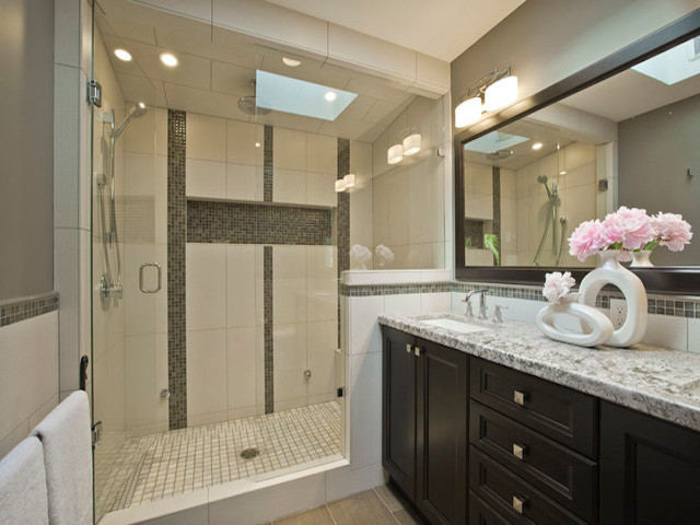 15 Black Bathroom Cabinet Ideas White Countertops