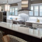 Lyra Silestone Quartz Kitchen Countertops White Cabinets