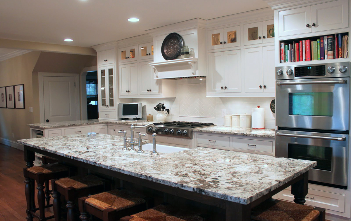 Delicatus White Granite Countertops Design Ideas