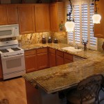 Yellow River Granite Countertop Kitchen Design Ideas