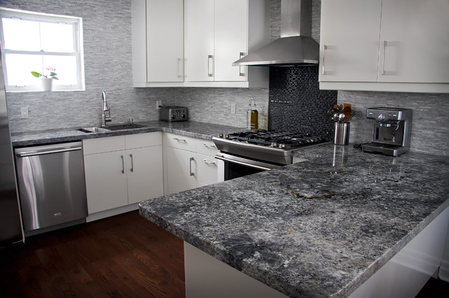 Azul Aran Granite Countertops Kitchen Design Ideas