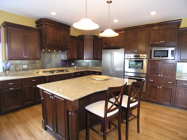 Ivory Fantasy Granite Countertops Kitchen Design Ideas