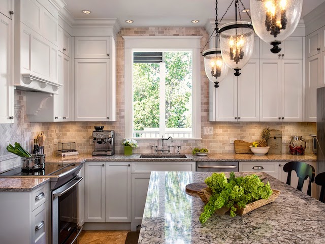 Cambria Bellingham White Cabinets Backsplash Ideas