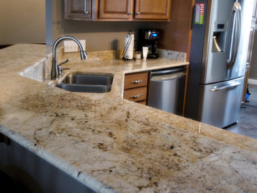 Colonial Cream Granite Countertops Design Ideas