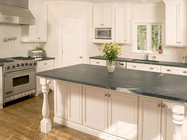 Grey Soapstone Countertops Kitchen Design Ideas