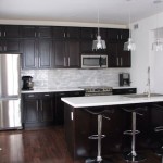 Black Cabinets White Countertops Kitchen Design Ideas