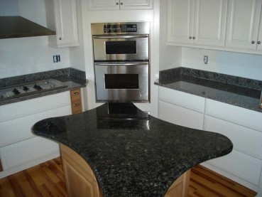 Popular Volga Blue Granite Kitchen Countertops Ideas