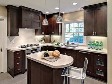 18 Dark Cabinets With White Countertops Backsplash Ideas