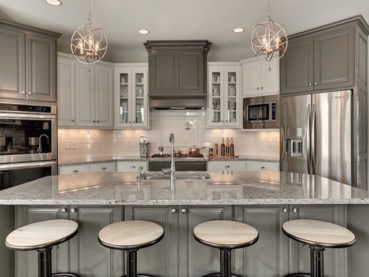 Moon White Granite Countertops Kitchen Design Ideas