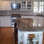 Thunder White Granite Kitchen Countertops Design Ideas