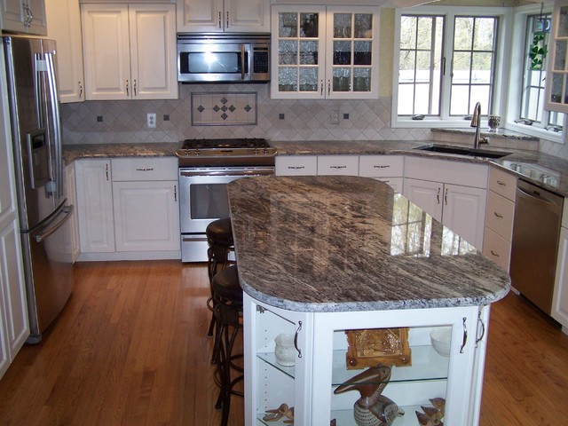 Thunder White Granite Countertops Design Ideas