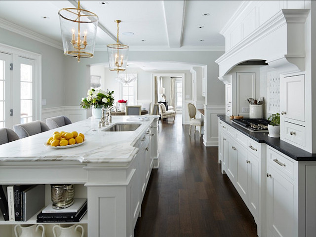 White Kitchen Cabinets Ideas With Countertops  Options