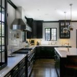 17 Spectacular Black Kitchen Cabinets Countertop Ideas