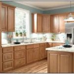 Light Brown Kitchen Cabinets Countertop Design Ideas