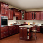 Cherry Kitchen Cabinets Countertops Design Ideas