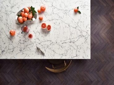 Caesarstone White Attica Quartz Countertops