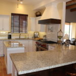 Giallo Fiesta Granite Kitchen Countertop Design Ideas