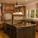 Desert Brown Kitchen Granite Countertops Design Ideas